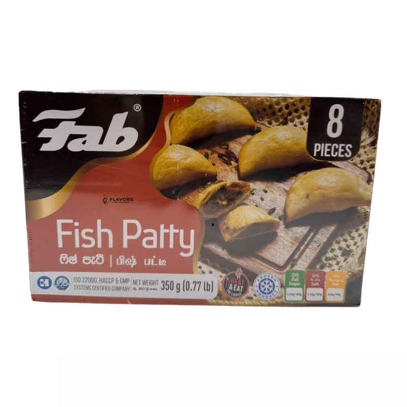 Sri Lankan Groceries USA FAB Fab Fish Patty 8-Pcs (Pick-up Only)