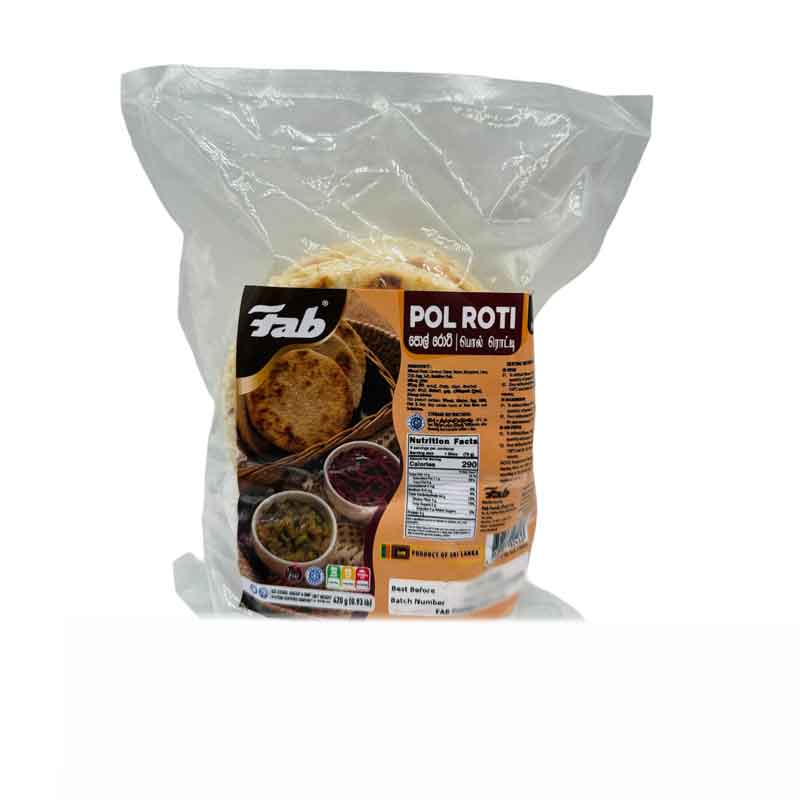 Sri Lankan Groceries USA Flavors of Ceylon Fab Pol Roti 420g (0.93lb) - (Pick-Up Only)