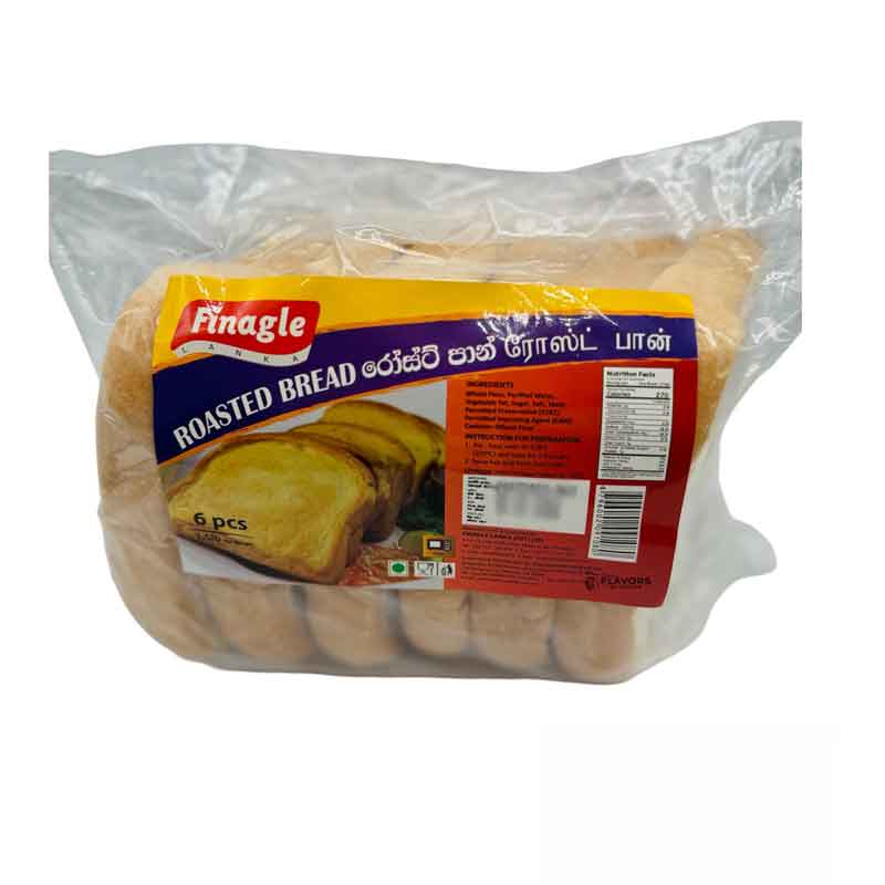 Sri Lankan Groceries USA Flavors of Ceylon Finagle Roasted Bread 6-Pcs  (Pick-Up Only)