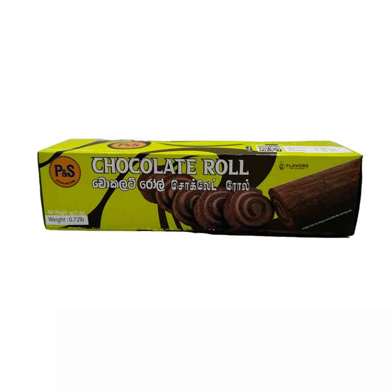 Sri Lankan Groceries USA Flavors of Ceylon Perera & Sons / P&S Chocolate Roll 325g (Pick-Up Only)